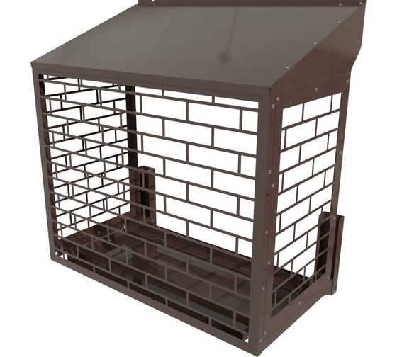 Корзина для кондиционера АрсеналЪ Кладка 792x1040x571 Центральная, две боковые и нижняя панели с косой крышей КК-42-1040-К 1