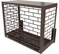 Корзина для кондиционера АрсеналЪ Кладка 792x1040x571 Центральная, две боковые и нижняя панели с прямой крышей КК-41-1040-К