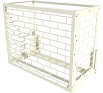 Корзина для кондиционера АрсеналЪ Кладка 942x1150x641 Центральная и две боковые панели КБ-30-1150-К