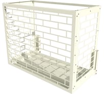 Корзина для кондиционера АрсеналЪ Кладка 942x1150x641 Центральная, две боковые и нижняя панели КБ-40-1150-К