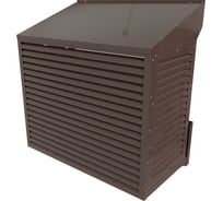 Корзина для кондиционера АрсеналЪ Жалюзи, 1065x1300x728, центральная, две боковые и нижняя панели с косой крышей КК-42-1300-Ж