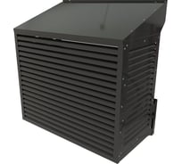 Корзина для кондиционера АрсеналЪ Жалюзи, 1065x1300x728, центральная и две боковые панели с косой крышей КЧ-32-1300-Ж