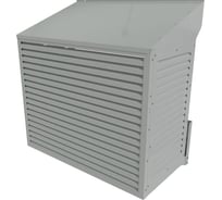 Корзина для кондиционера АрсеналЪ Жалюзи, 642x940x541, центральная и две боковые панели с косой крышей КС-32-0940-Ж