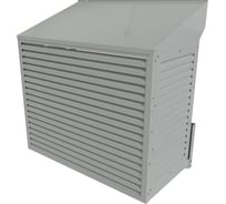 Корзина для кондиционера АрсеналЪ Жалюзи, 642x940x541, центральная, две боковые и нижняя панели с косой крышей КС-42-0940-Ж