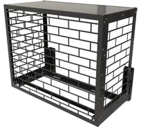 Корзина для кондиционера АрсеналЪ Кладка, 1065x1300x728, центральная и две боковые панели с прямой крышей КЧ-31-1300-К