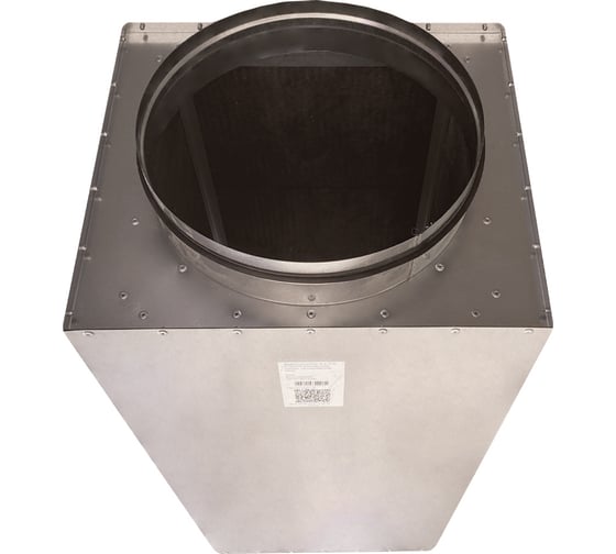 Шумоглушитель Naveka N 9-100 201x161 (компактный корпус, кашированная вата) УН-00012935