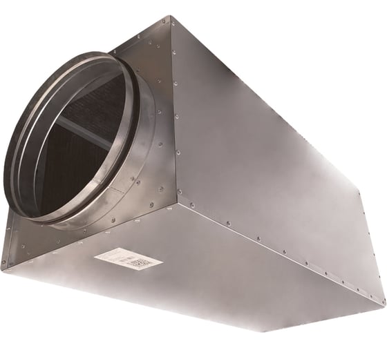 Шумоглушитель Naveka N 6-250 351x311 (компактный корпус, кашированная вата) УН-00012933
