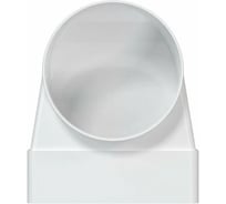 Соединитель круглого и плоского воздуховода KRAFTAIR 100 мм СОЕДИНИТЕЛЬ 60Х120/D100 ЭКСЦ 90