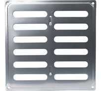 Решетка металлическая регулируемая KRAFTAIR 155x155 хромированная 155х155 колор регулируемая хром