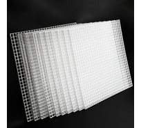 Пластиковая потолочная решетка под панели Армстронг KRAFTAIR 600x600 комплект 10 штук Армстронг 600х600-10шт