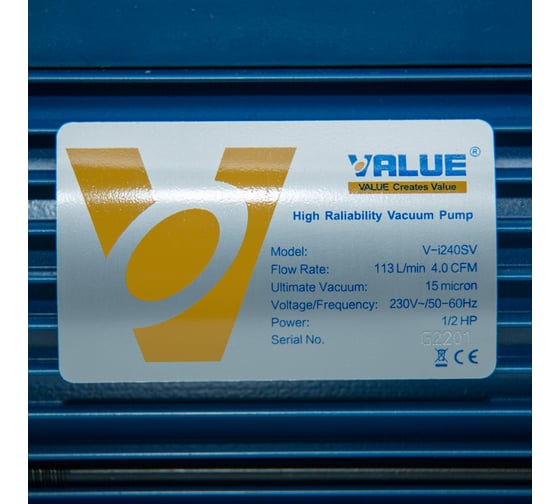 Вакуумный насос VALUE V-I240SV