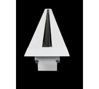 Линейный алюминиевый одно-щелевой полуметровый диффузор Brofer DLN-20 с регулируемым дефлектором, 0,5 м, матовый белый DLN-20-1slot-L500 MATT