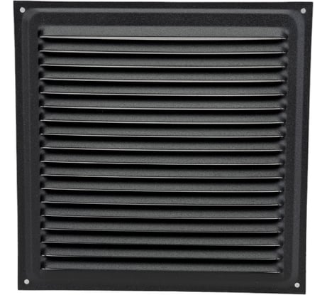 Решетка вентиляционная 175х175 мм черный муар Трибатрон 87810