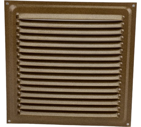 Решетка вентиляционная 150х150 мм бронзовый металлик Трибатрон 87695
