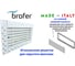 Решетка Итальянская декоративная Brofer 200x100мм белая FUTURE10 для скрытого монтажа, со съемной лицевой панелью Future10 White 200х100 5