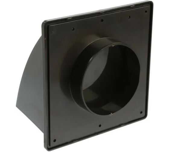 Выход стенной с обратным клапаном KRAFTAIR Вывод D100 коричневый 1