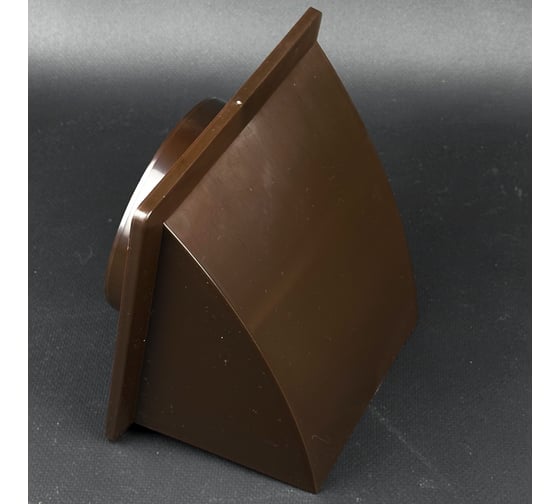 Выход стенной с обратным клапаном KRAFTAIR Вывод D100 коричневый 1