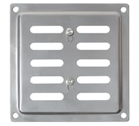 Решетка вентиляционная регулируемая DOMART 100x100 цинк 4660046012748