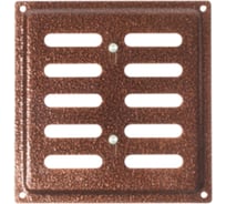 Решетка вентиляционная регулируемая DOMART 150x150 медь антик 4660046004873