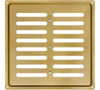 Решетка вентиляционная регулируемая DOMART 250x250 золото 4660046018801
