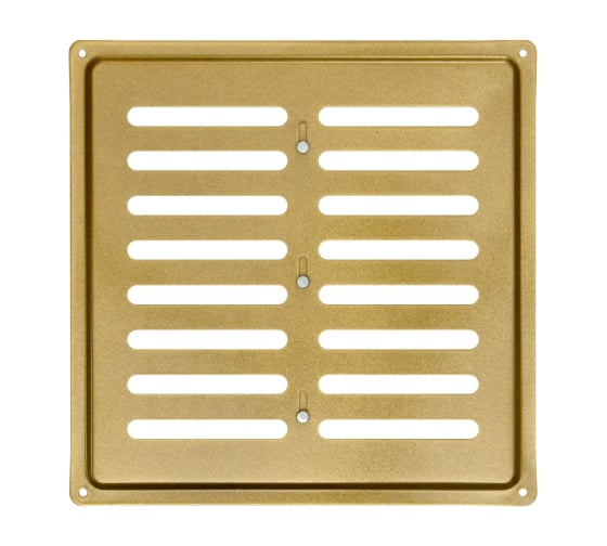 Решетка вентиляционная регулируемая DOMART 250x250 золото 4660046018801 1