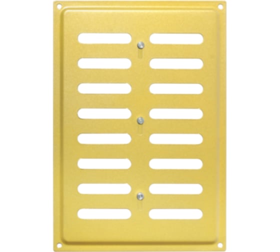 Решетка вентиляционная регулируемая DOMART 170x240 золото 4660046000455 1