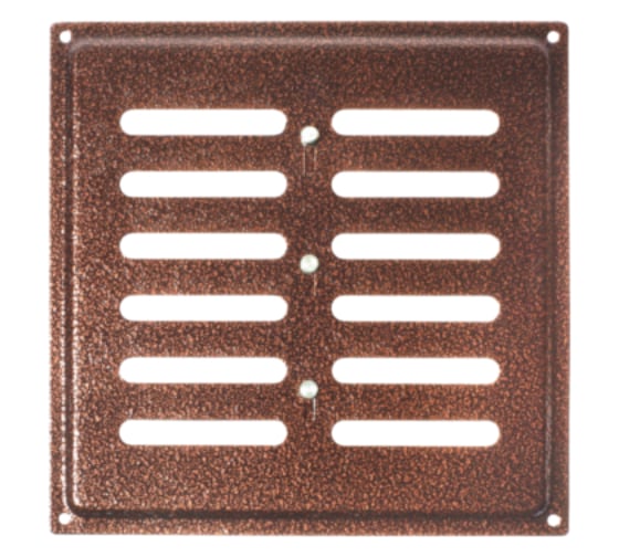 Решетка вентиляционная регулируемая DOMART 200x200 медь антик 4660046000349 1