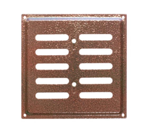 Решетка вентиляционная регулируемая DOMART 175x175 медь антик 4660046004910 1