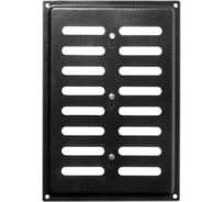 Решетка вентиляционная регулируемая DOMART 170x240 черный 4660046018726
