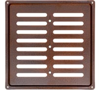 Решетка вентиляционная регулируемая DOMART 250x250 медь антик 4660046018832