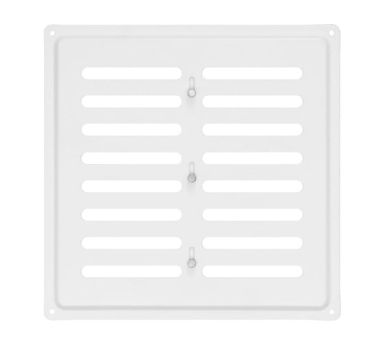Решетка вентиляционная регулируемая DOMART 250x250 белый 4660046018771 1