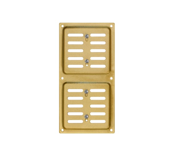 Решетка вентиляционная регулируемая DOMART 200x100 золото 4660046018993 1