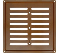 Решетка вентиляционная регулируемая DOMART 250x250 коричневый металлик 4660046018818