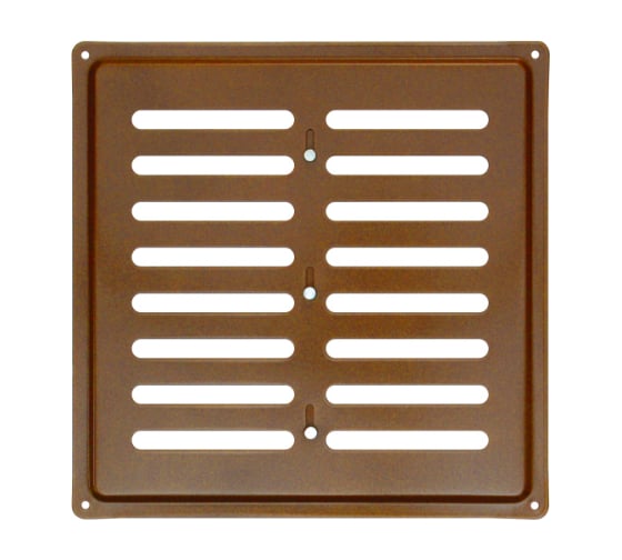 Решетка вентиляционная регулируемая DOMART 250x250 коричневый металлик 4660046018818 1