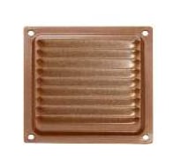 Решетка вентиляционная DOMART 100x100 коричневый металлик 4607111623850