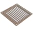 Решетка вентиляционная DOMART 100x100, с сеткой, белый антик 4620007780239 5