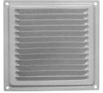 Решетка вентиляционная DOMART 150x150, с сеткой, серый металлик 4620007780499