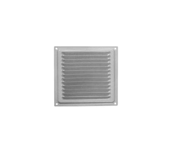 Решетка вентиляционная DOMART 150x150, с сеткой, серый металлик 4620007780499 1