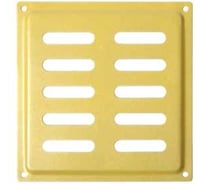 Решетка вентиляционная DOMART 150x150 модель 2 золото 4660046005238