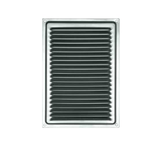 Решетка вентиляционная DOMART 170x240 цинк 4660046003890 1