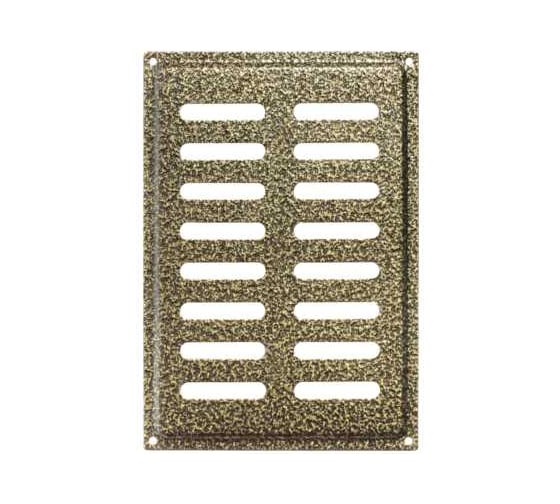 Решетка вентиляционная DOMART 170x240 модель 2 бронза антик 4660046005184 1