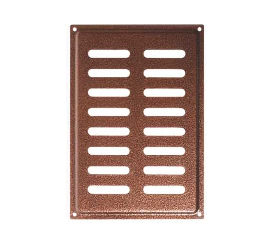 Решетка вентиляционная DOMART 170x240 модель 2 медь антик 4660046005191 1