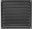 Решетка вентиляционная DOMART 175x175 черный 4607111626196 1