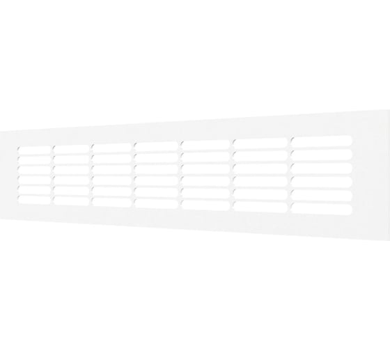 Решетка вентиляционная переточная ERA DP AL 300x60 алюминий White 3006DP AL 1