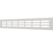 Решетка вентиляционная переточная ERA DP AL 300x42 алюминий Silver 3004DP AL Silver