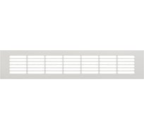 Решетка вентиляционная переточная ERA DP AL 300x60 алюминий Silver 3006DP AL Silver