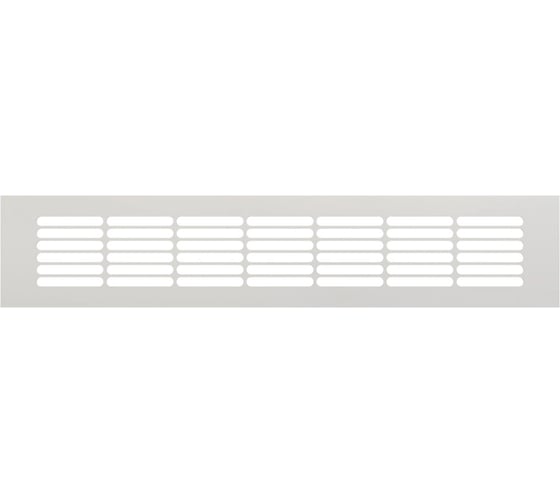 Решетка вентиляционная переточная ERA DP AL 300x60 алюминий Silver 3006DP AL Silver 1