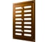 Решетка вентиляционная регулируемая ERA MER 170x240 окрашенная сталь Metallic brown 1724MER Metallic brown 1