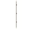 Решетка вентиляционная регулируемая ERA MER 170x240 окрашенная сталь Metallic brown 1724MER Metallic brown 3