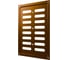 Решетка вентиляционная регулируемая ERA MER 170x240 окрашенная сталь Metallic brown 1724MER Metallic brown 4